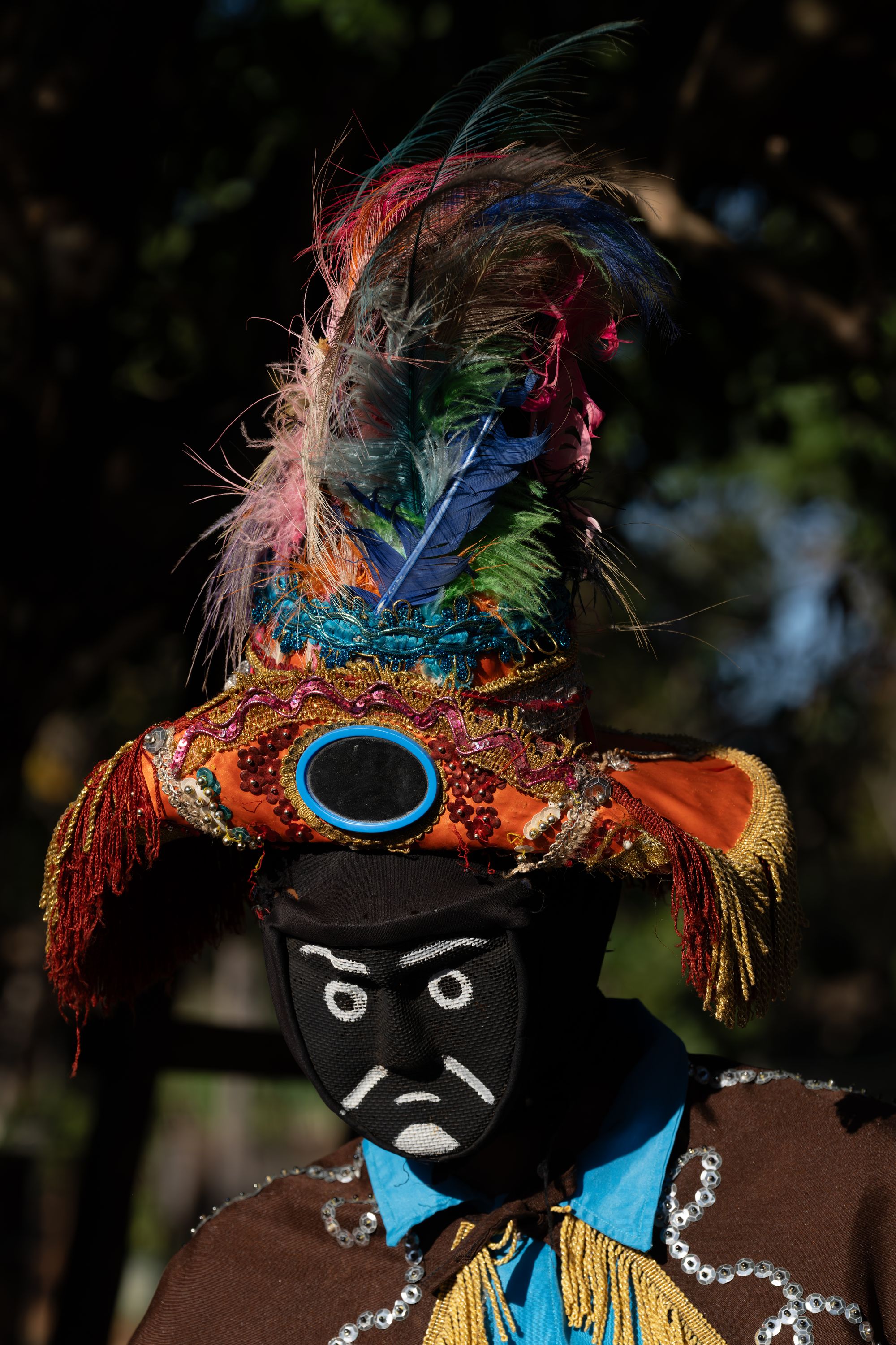 A Masked Figure